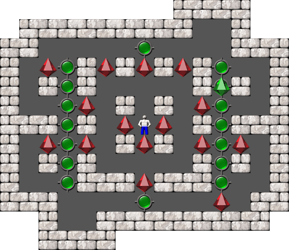 Sokoban Kevin 12 level 33